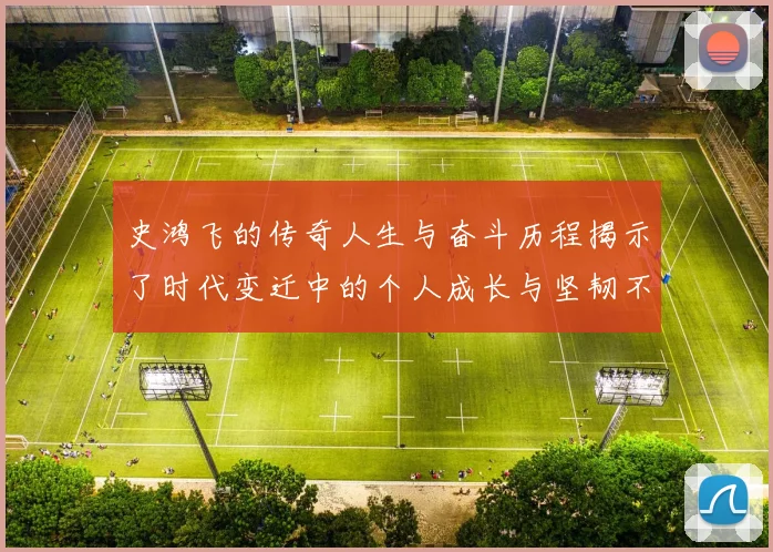 史鸿飞的传奇人生与奋斗历程揭示了时代变迁中的个人成长与坚韧不拔的精神
